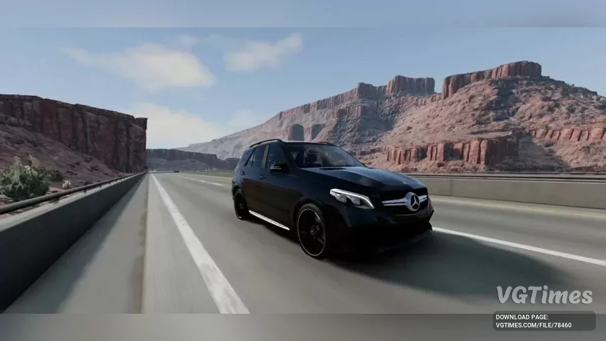 BeamNG.drive — Mercedes-Benz GLE W166 (0.34.x)